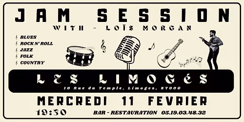 Jam Session Blues - Avec Lo\u00efs Morgan