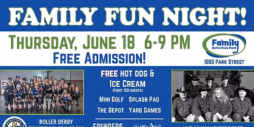 Family Fun Night with SoIN Roller Derby & Paul Boggs Band
