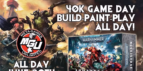 Warhammer 40,000 11th Edition Launch Game Day