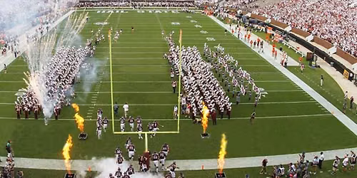Oklahoma Sooners at Mississippi State Bulldogs Football at Davis Wade Stadium at Scott Field