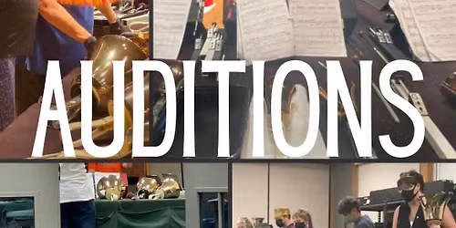Auditions for 26-27 Season