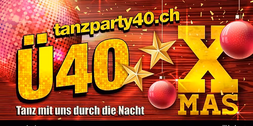 \u00dc40 Tanzparty X-Mas Edition mit DJ Nameless & DJ Steven Sander