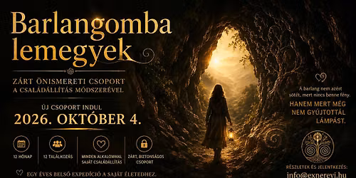 Barlangomba lemegyek - Z\u00e1rt \u00f6nismereti csoport a csal\u00e1d\u00e1ll\u00edt\u00e1s m\u00f3dszer\u00e9vel Budapesten
