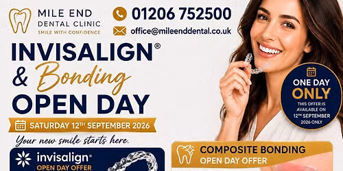 Mile End Smile Day \u2013 Invisalign\u00ae & Composite Bonding Open Day