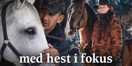 med hest i fokus
