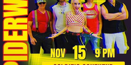 Spiderwebs and Black Fly Chardonnay LIVE at Goldie's