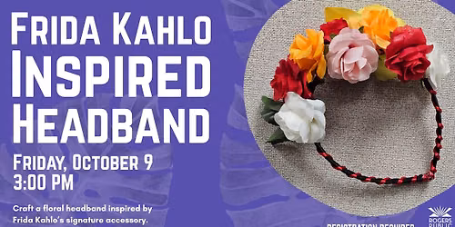 Frida Kahlo Inspired Headband