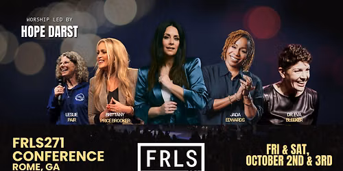 FRLS271 Conference with Hope Darst, Jada Edwards & more!