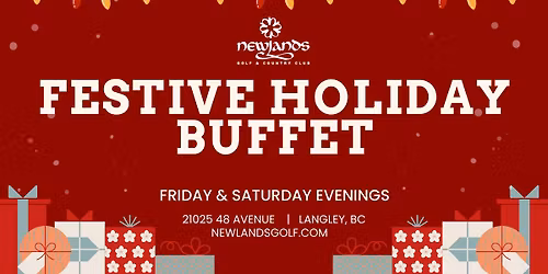 Festive Holiday Buffet @ Mr. A's Patio Restaurant