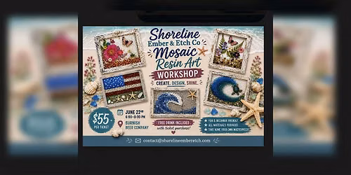 Mosaic Art Resin Workshop