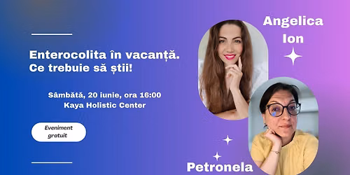 Enterocolita \u00een vacan\u021b\u0103. Ce trebuie s\u0103 \u0219tii 