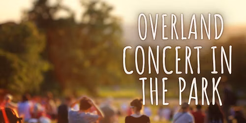 Overland Concert in the Park - featuring the Wild Horse Creek Band