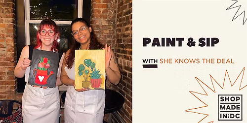 Paint & Sip with She Knows the Deal