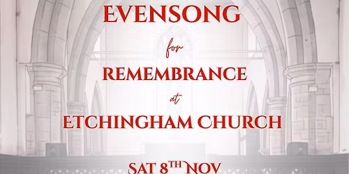 Evensong for Rememberance