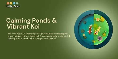 Koi Pond Resin Workshop