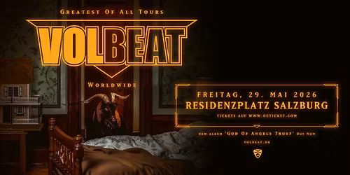 VOLBEAT \u2022 Residenzplatz Salzburg \/\/ SOLD OUT