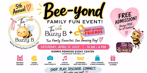 5th Annual Bee-Yond Family Fun Event 