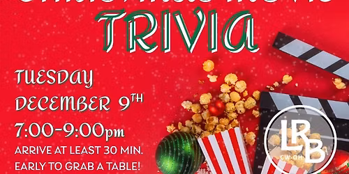 \ud83c\udf84 Christmas Movie Trivia Night! \ud83c\udf85