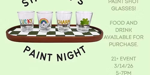 St. Paddy's Paint Night!