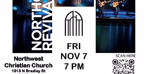 7 pm CDT; Northwest Christian Church, McKinney, TX