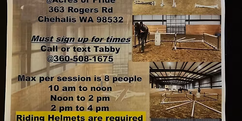 Cavelletti\u2019s meets Working Equestrian (Aka Poles w\/ Obstacles)