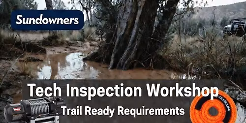 Tech Inspection Workshop: Is your rig trail ready? 