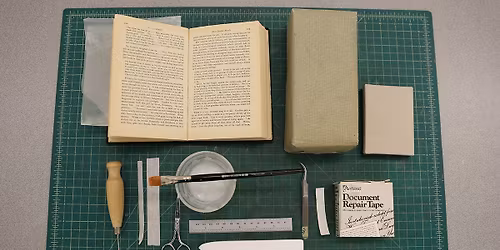 Turning Torn Pages to Treasures: Book Repair Workshop