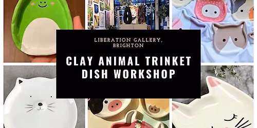 Parent & Child Pottery Workshop: Animal Trinket Dishes