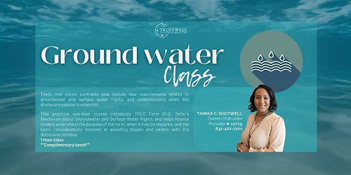 Ground Water Class