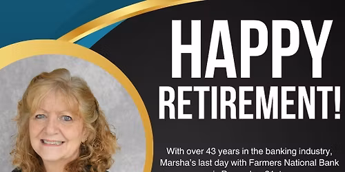 Marsha Foltz is retiring! 