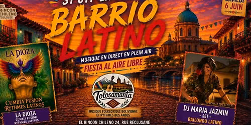 St Cyp en F\u00eate : Barrio Latino - Fiesta al aire libre 