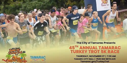 45th Annual Tamarac Turkey Trot