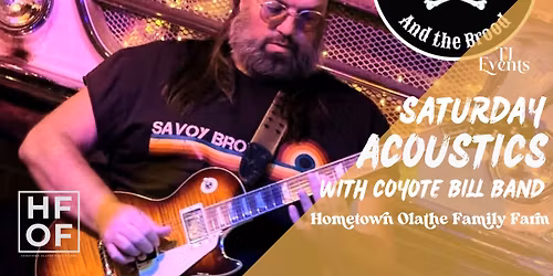 Saturday Acoustics with Coyote Bill