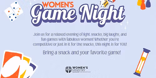 Women's Summer Game Night