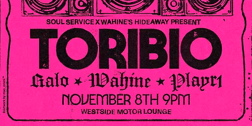 Toribio at Idlewild (Westside Motor Lounge)