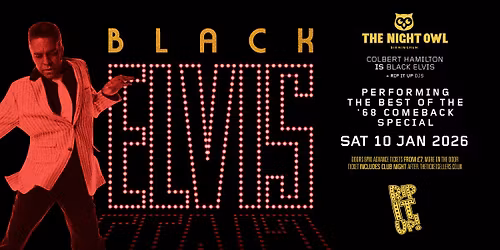 Black Elvis: '68 Comeback Special