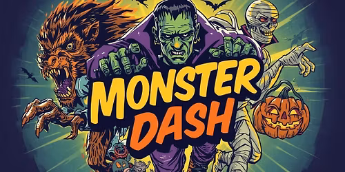 Monster Dash 5k, 10k, 15k, Half Marathon