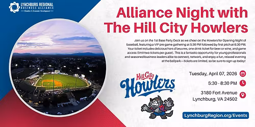Alliance Night with The Hill City Howlers