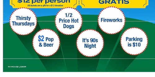 Kane County Cougars 90s Night!