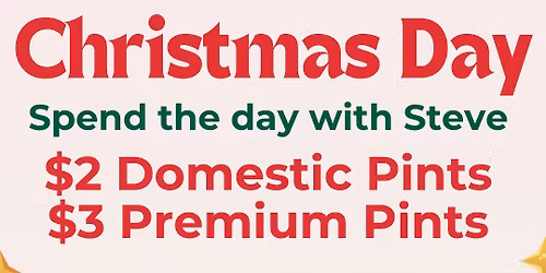 Christmas Day Hours 11AM - 6PM