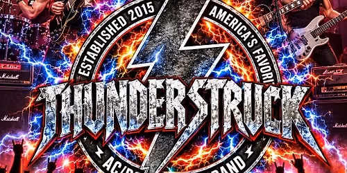 THUNDERSTRUCK \u2013 AC\/DC TRIBUTE - LIVE - SUN OCT 18, 2026 - 2PM - Earl's Hideaway 32958
