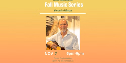 Fall Music Series - Live Music with Dennis Gibson