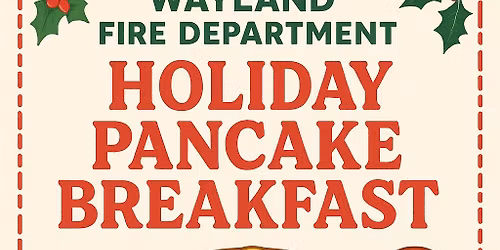 WFD Holiday Pancake Breakfast