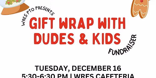 Gift Wrap with Dudes & Kids