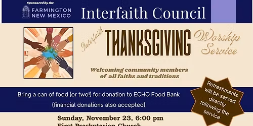 Interfaith Thanksgiving Worship Service