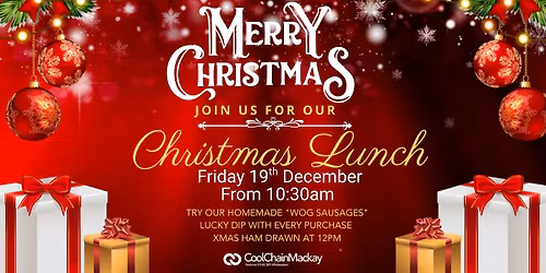 Christmas Lunch at CoolChain Mackay 