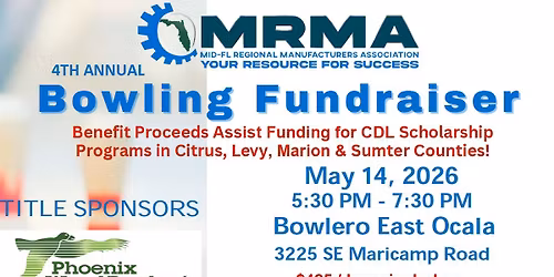 MRMA Bowling CDL Fundraiser