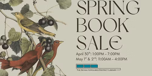 Spring Book Sale