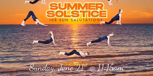 Summer Solstice 108 Sun Salutations