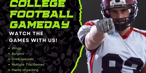 College Football Game Day at Rally Point Grille Ellijay